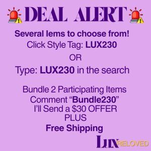 LUX230 Thank you for visiting LuxReloved!